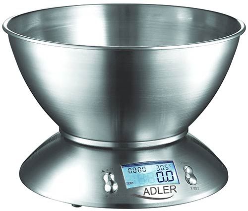 Köögikaalud Adler  AD 3134 Maximum weight (capacity) 5 kg, Stainless steel