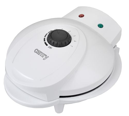 Röster Camry  Waffle maker CR 3022 1000 W, Number of pastry 5, Heart shaped, White