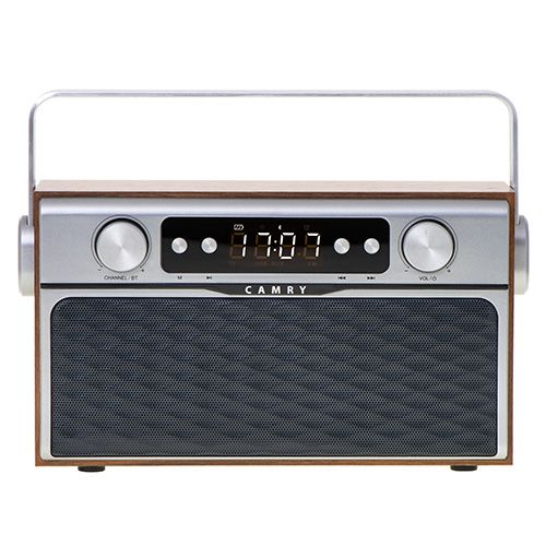Интерактивное решение Camry  Bluetooth Radio CR 1183 16 W, AUX in, Wooden