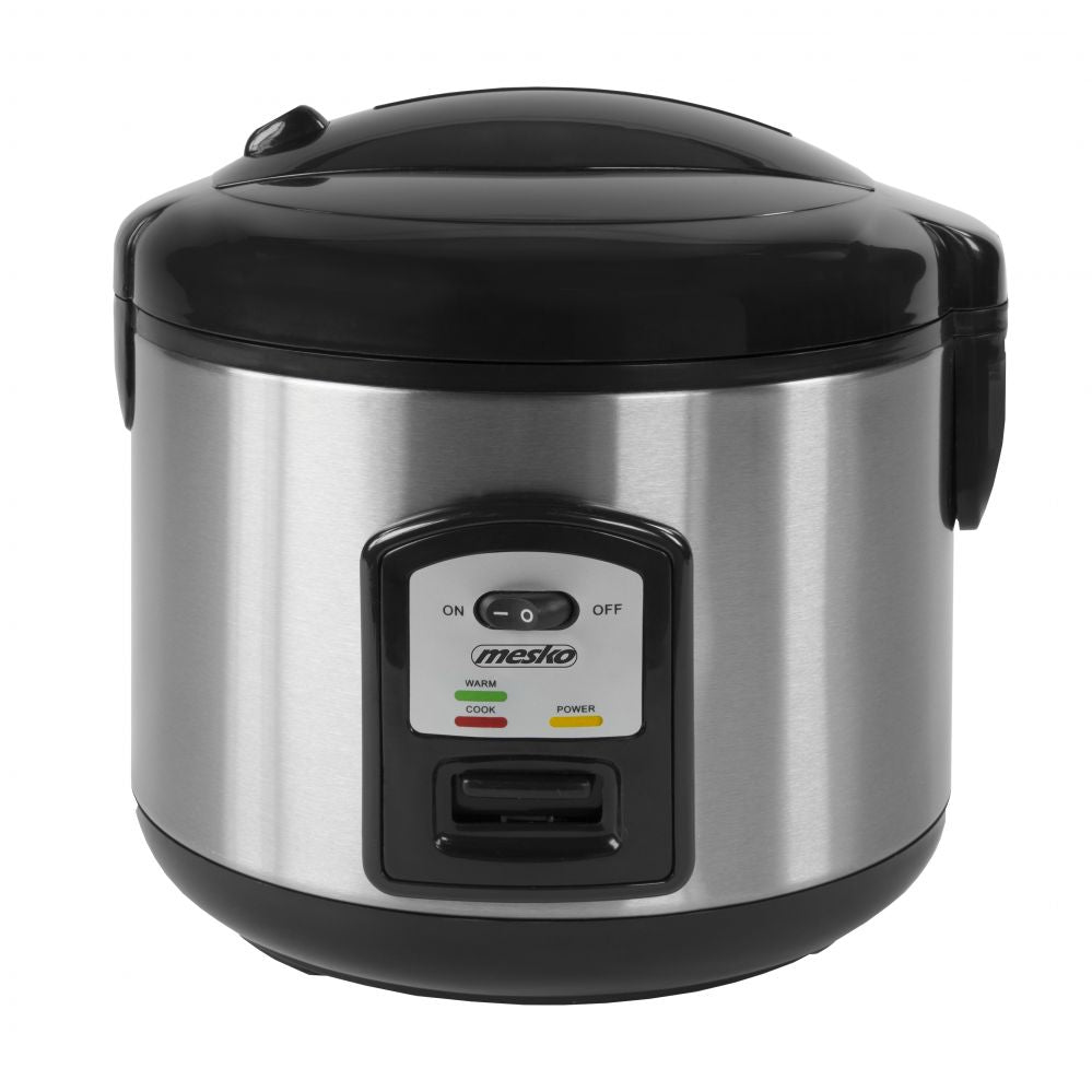 Muud väikesed kodumasinad Mesko  Rice cooker MS 6411 1000 W, 1.5 L, Black/Stainless steel