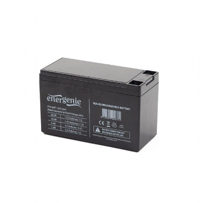 Muu arvutitarvik EnerGenie  Rechargeable battery for UPS BAT-12V7.5AH