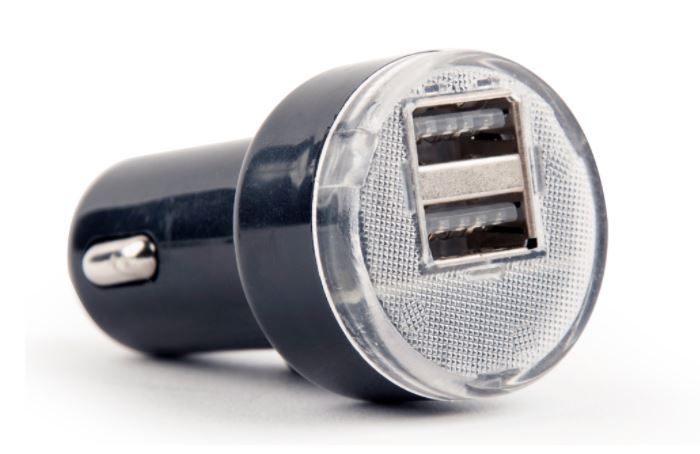 Контроллер EnerGenie  2-port USB car charger EG-U2C2A-CAR-02 Black, 2.1 A