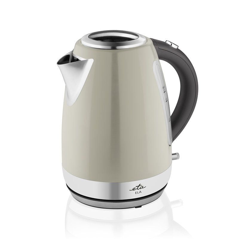Чайник ETA  Kettle ELA 859890070 Standard, 2100 W, 1.7 L, Stainless steel, 360° rotational base, Cream