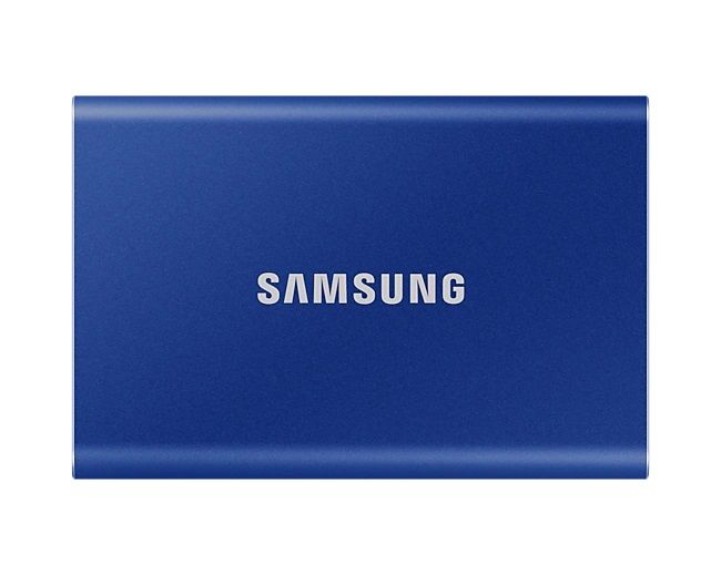 Флеш-накопитель Samsung  Portable SSD T7 2000 GB, USB 3.2, Blue