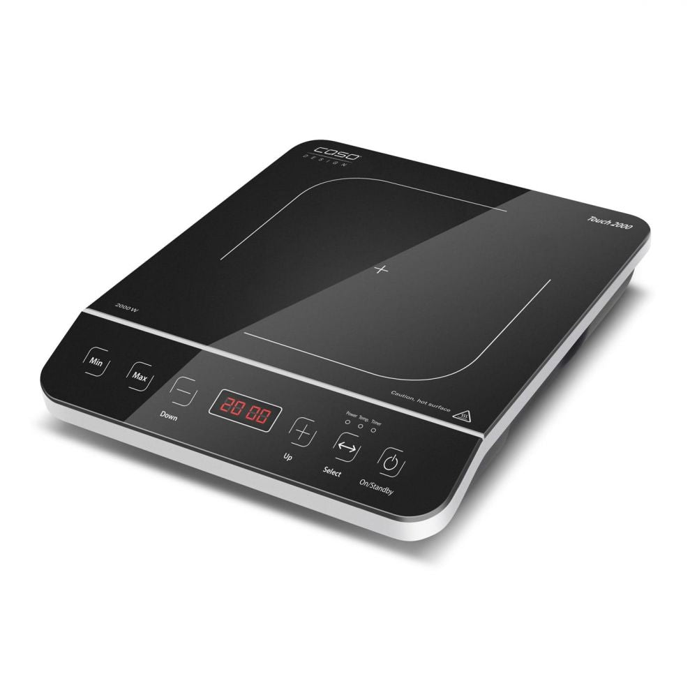 Elektriline ahi Caso  Hob Touch 2000  Induction, Number of burners/cooking zones 1, Touch, Timer, Black