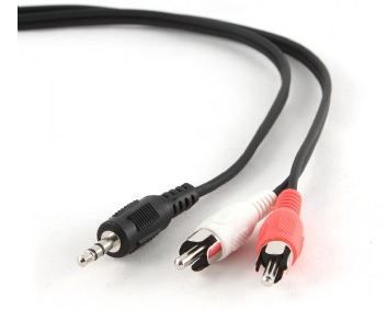 Kaabel Cablexpert  1.5m, 3.5mm/2xRCA, M/M 1.5 m, Black, Red, White