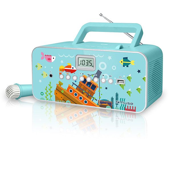Интерактивное решение Muse  M-29KB Image, 30 W, Portable radio CD/MP3 player with USB,