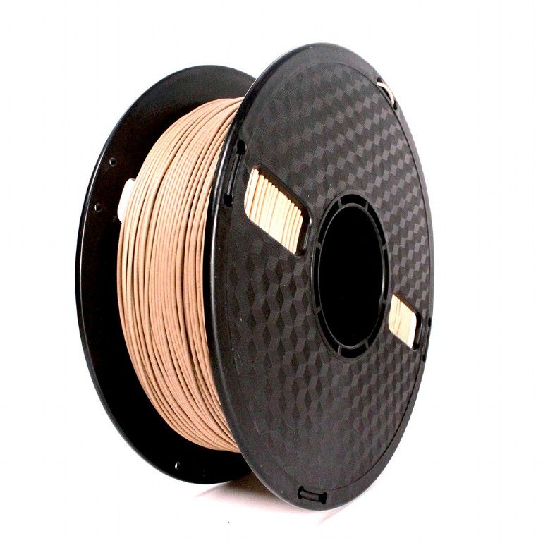 Аксессуары и расходные материалы Flashforge  Filament, PLA 3DP-PLA-WD-01-NAT	 1.75 mm diameter, 1kg/spool, Wood natural