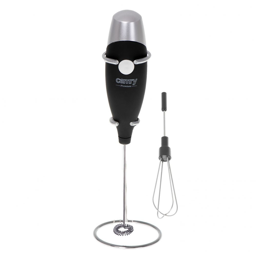 Аксессуар для кофе-машин Camry  Milk Frother CR 4501 Black/Stainless Steel