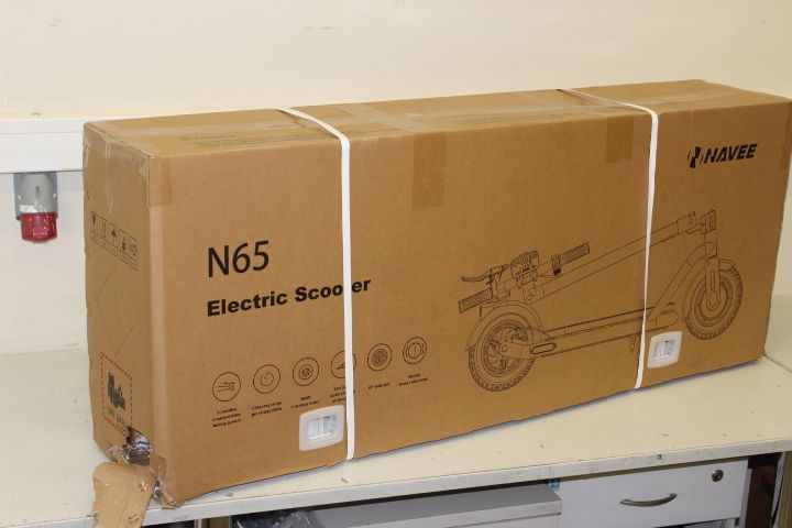 Electric scooter NAVEE  N65 , DAMAGED PACKAGING , 500 W Black