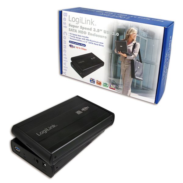 Корпус жесткого диска Logilink  UA0107 3.5", SATA, USB 3.0