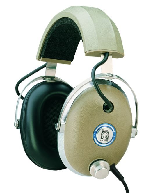 Juhtmevabad kõrvaklapid Koss  Headphones PRO4AA Wired, On-Ear, 6.3 mm, Titanium/Black