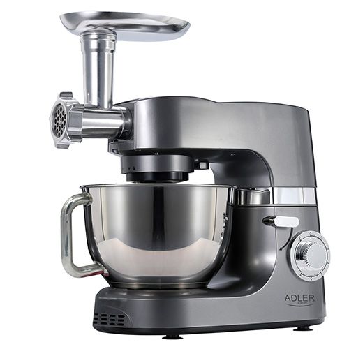Миксеры и блендеры Adler  Planetary Food Processor AD 4221	 1200 W, Bowl capacity 7 L, Number of speeds 6, Meat mincer, Steel