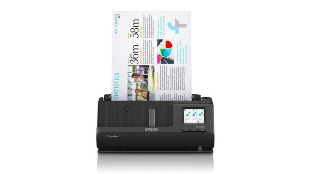 Printerid EPSON  Network scanner ES-C380W Compact Sheetfed, Wireless