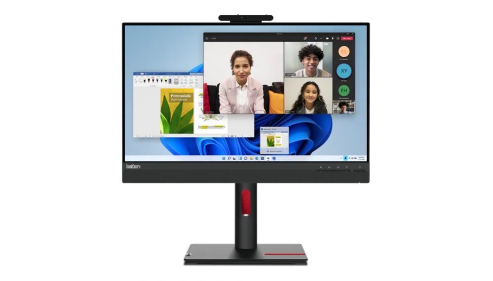 Монитор Lenovo  ThinkCentre TIO 24 Gen 5 23.8 ", IPS, 1920 x 1080, 16:9, 4 ms, 250 cd/m², Black, 60 Hz, HDMI ports quantity 1