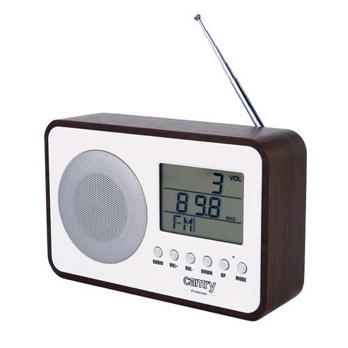 Интерактивное решение Camry  Digital Radio CR 1153 White/woden, 5 W