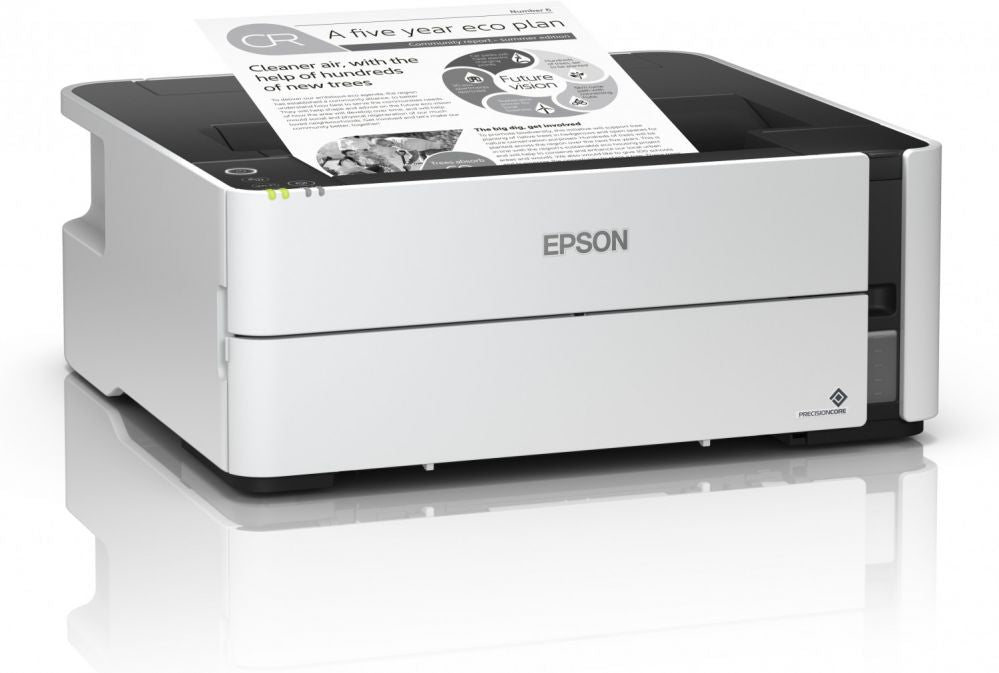 Printer EPSON EcoTank M1180 Mono, Inkjet, A4, Wi-Fi, Grey