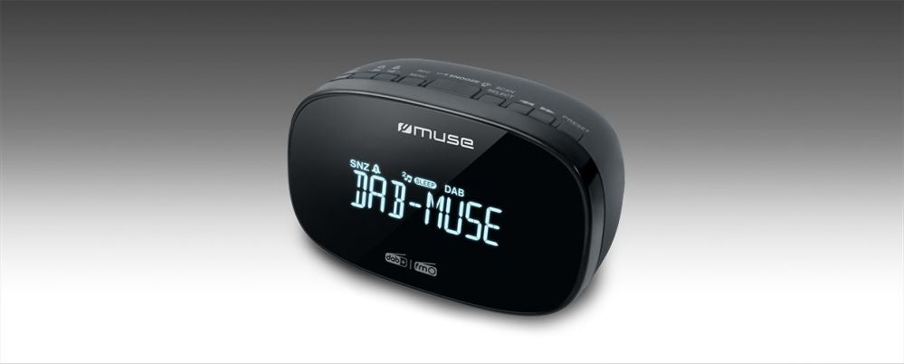 Interaktiivne lahendus Muse  DAB+/FM Dual Alarm Clock Radio M-150 CDB Alarm function, AUX in, Black