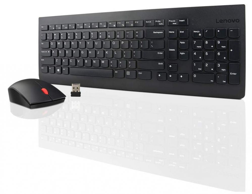 Компьютерная клавиатура Lenovo  Wireless Combo Keyboard & Mouse 510 2.4 GHz Wireless via Nano USB, Keyboard layout English, Black
