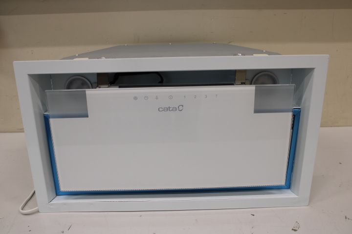 Встраиваемая вытяжка Cata  SALE OUT.   Hood GC DUAL A 45 XGWH Canopy Energy efficiency class A Width 45 cm 820 m³/h Touch control LED White glass DAMAGED PACKAGING