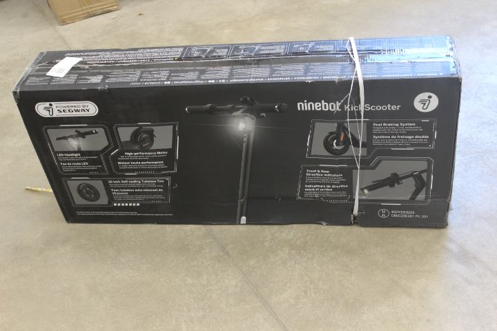 Электроскутер Segway  SALE OUT. Ninebot by  Kickscooter F2 Plus E, Black / DAMAGED PACKAGING, SCRATCHES ON SIDE  Kickscooter F2 Plus E Black