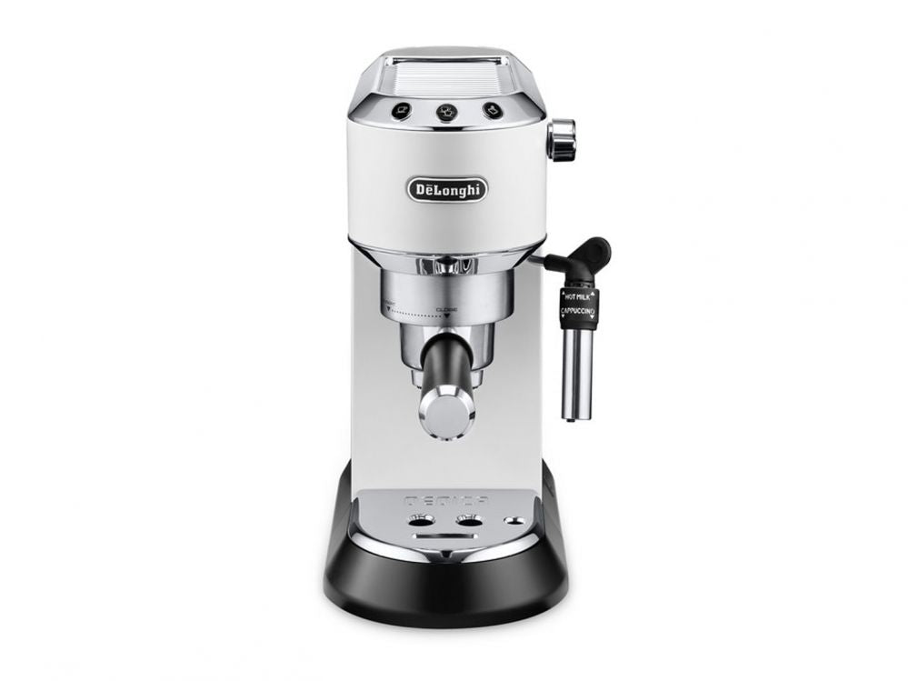 Другая малая бытовая техника DeLonghi  Dedica Pump Espresso  EC685W Pump pressure 15 bar Built-in milk frother Semi-automatic 1300 W White