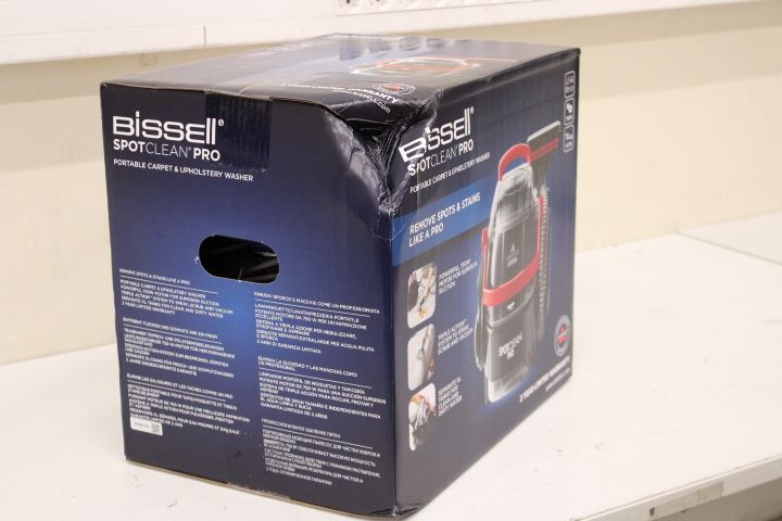 Пылесос Bissell  SALE OUT.  SpotClean Pro Spot Cleaner  Spot Cleaner SpotClean Pro Corded operating Handheld Washing function 750 W - V Red/Titanium Warranty 24 month(s) DAMAGED PACKAGING