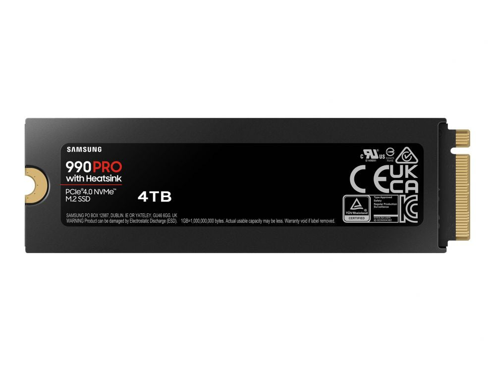 Kõvaketas SSD Samsung  990 PRO with Heatsink PCIe 4.0 NVMe M.2 4TB