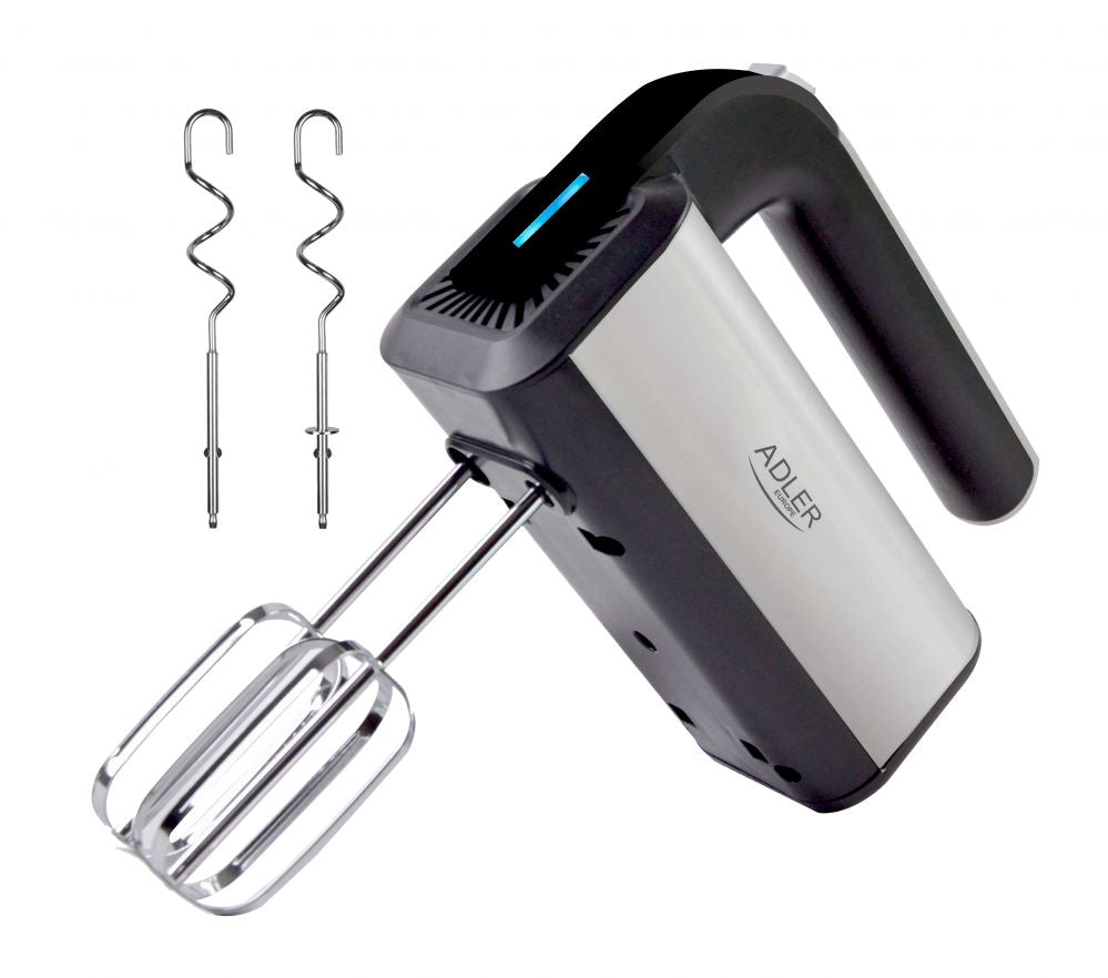 Миксеры и блендеры Adler  Hand mixer AD 4225 Hand Mixer 300 W Number of speeds 5 Turbo mode Stainless steel