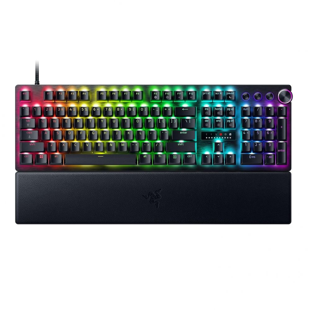 Arvuti klaviatuur Razer  Huntsman V3 Pro Gaming Keyboard Wired US Black Analog Optical