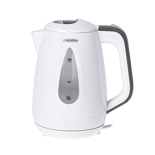 Чайник Mesko  Kettle | MS 1261g | Electric | 2200 W | 1.7 L | Polypropylene | 360° rotational base | Grey