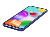 Back panel cover Samsung - Galaxy A41 Silicone Cover case Blue