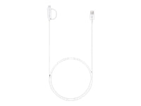 Cable Samsung  USB Typ-C Cable with Micro USB adapter White
