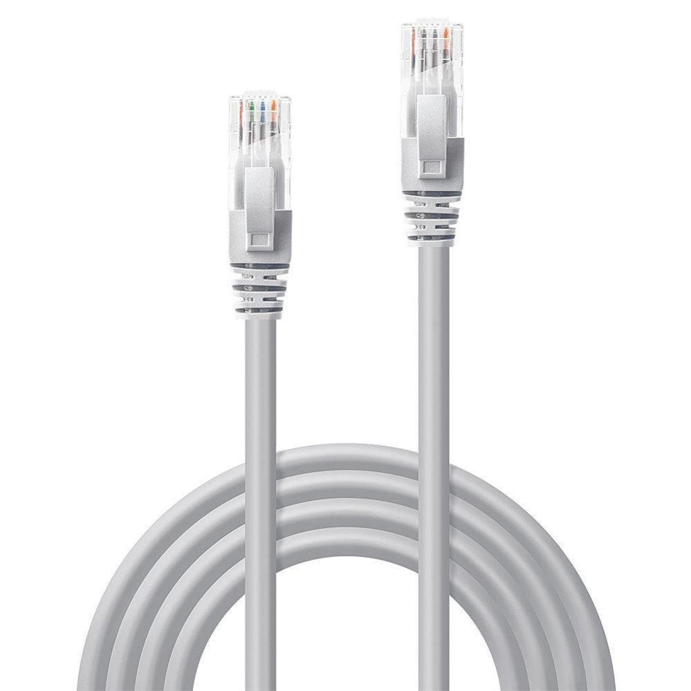 Võrgulülitid LINDY  CABLE CAT6 U/UTP 5M/GREY 48005