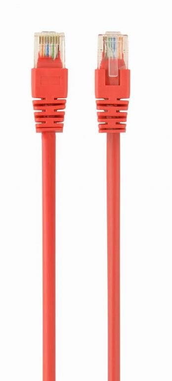 Võrgulülitid Gembird  PATCH CABLE CAT5E UTP 5M/RED PP12-5M/R