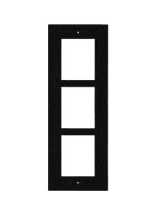 Сервер - Прочие аксессуары 2N  ENTRY PANEL 3MOD. FLUSH FRAME/BLACK/ IP VERSO 9155013B