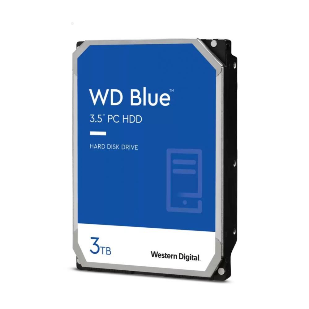 Kõvaketas HDD Western Digital  HDD||Blue|3TB|SATA 3.0|256 MB|5400 rpm|3,5"|WD30EZAZ
