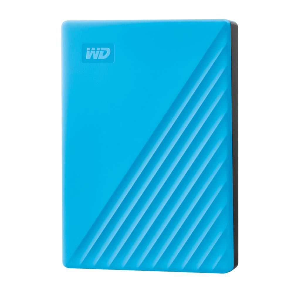 Жесткий диск HDD Western Digital  External HDD||My Passport|4TB|USB 2.0|USB 3.0|USB 3.2|Colour Blue|WDBPKJ0040BBL-WESN