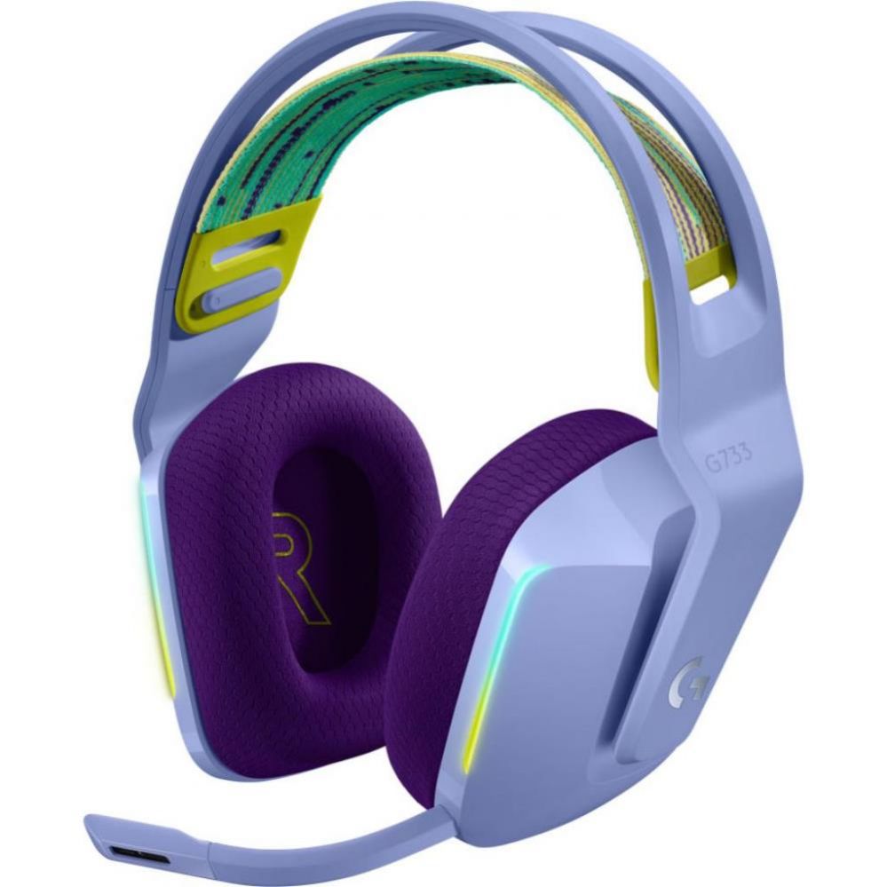 Kõrvaklapid Logitech  HEADSET GAMING G733 WRL/LILAC 981-000890
