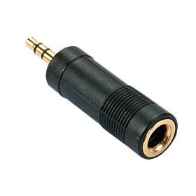 Moodulid ja transiiverid LINDY  ADAPTER STEREO 3.5MM M/6.3MM/35621