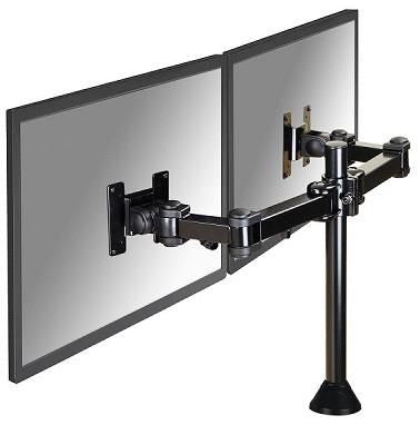 ТВ аксессуары NEOMOUNTS  TV SET ACC DESK MOUNT BLACK/10-27" FPMA-D960DG