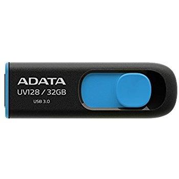 Mälupulk ADATA  MEMORY DRIVE FLASH USB3.1 32GB/BLUE AUV128-32G-RBE