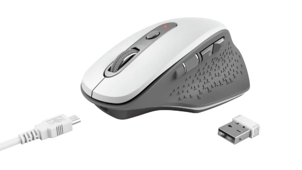 Компьютерная мышь Trust  MOUSE USB OPTICAL WRL/OZAA WHITE 24035