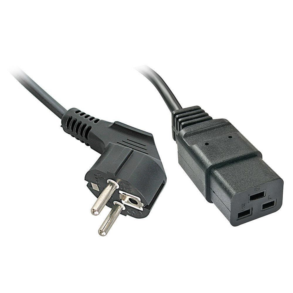 Переходник LINDY  CABLE POWER SCHUKO TO IEC C19/2M 30344