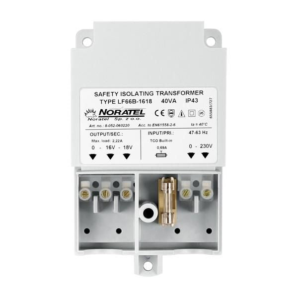 valvetarvikud SATEL  TRANSFORMER 230V/18V DC 40VA/TR40VA