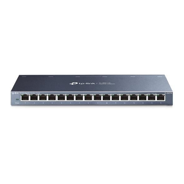 Võrgulülitid TP-Link  Switch||Desktop/pedestal|16x10Base-T / 100Base-TX / 1000Base-T|TL-SG116