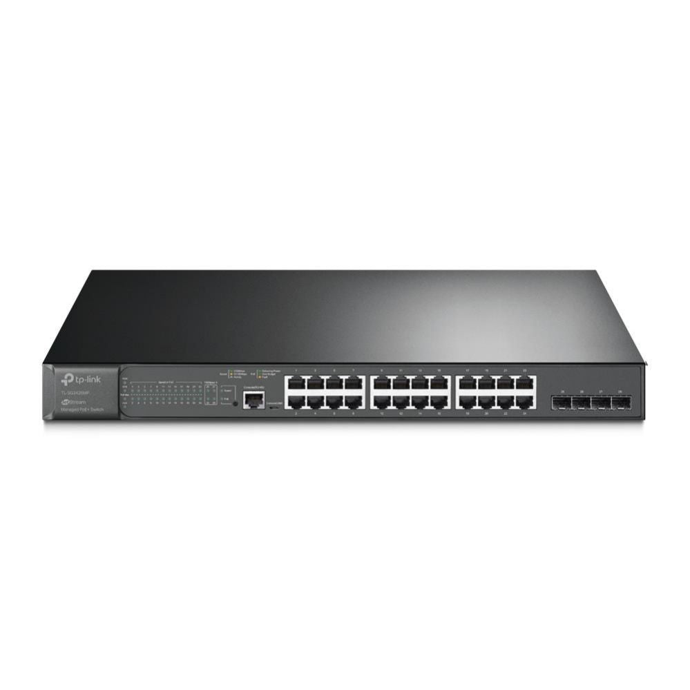 Commutator TP-Link  Switch||TL-SG3428MP|Rack|4xSFP|1xConsole|1|384 Watts|TL-SG3428MP