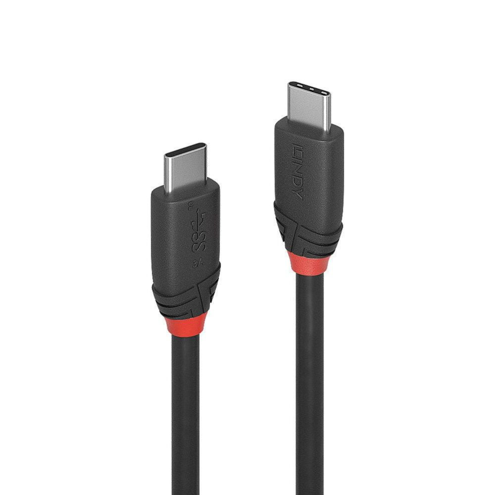 Кабель LINDY  CABLE USB3.2 C-C 1.5M/BLACK 36907