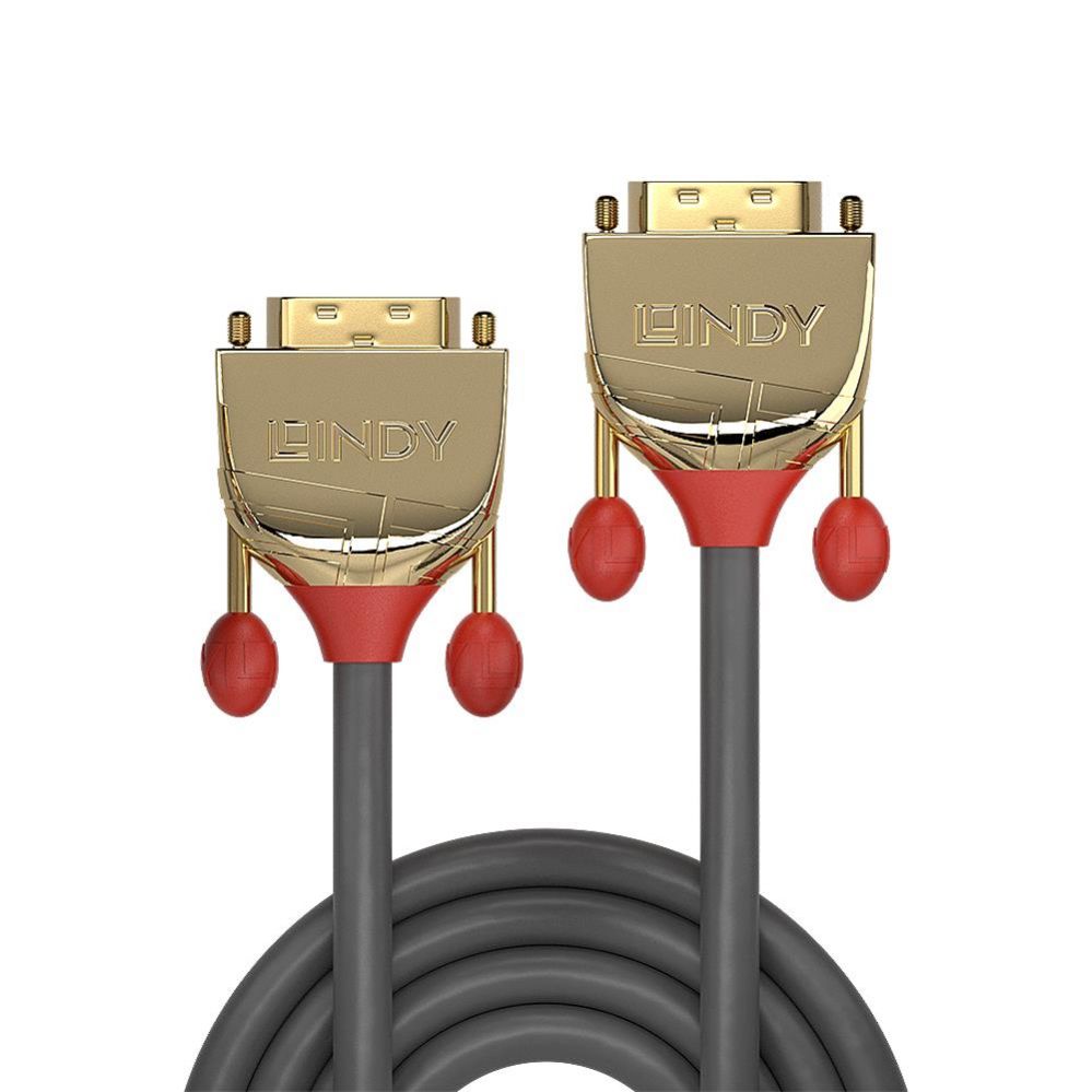 Monitor accessory LINDY  CABLE DVI-DVI 2M/GOLD 36202