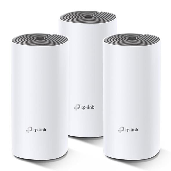 Routers TP-Link  Wireless Router||Wireless Router|3-pack|1167 Mbps|Mesh|IEEE 802.11ac|LAN \ WAN ports 2|Number of antennas 2|DECOE4(3-PACK)